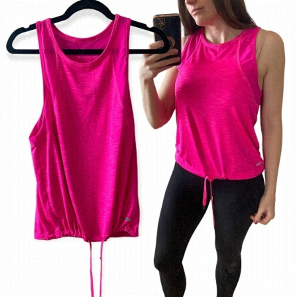 ⭐️2 FOR $20⭐️ 𝅺HOT Pink Athletic Muscle Top. XS/S